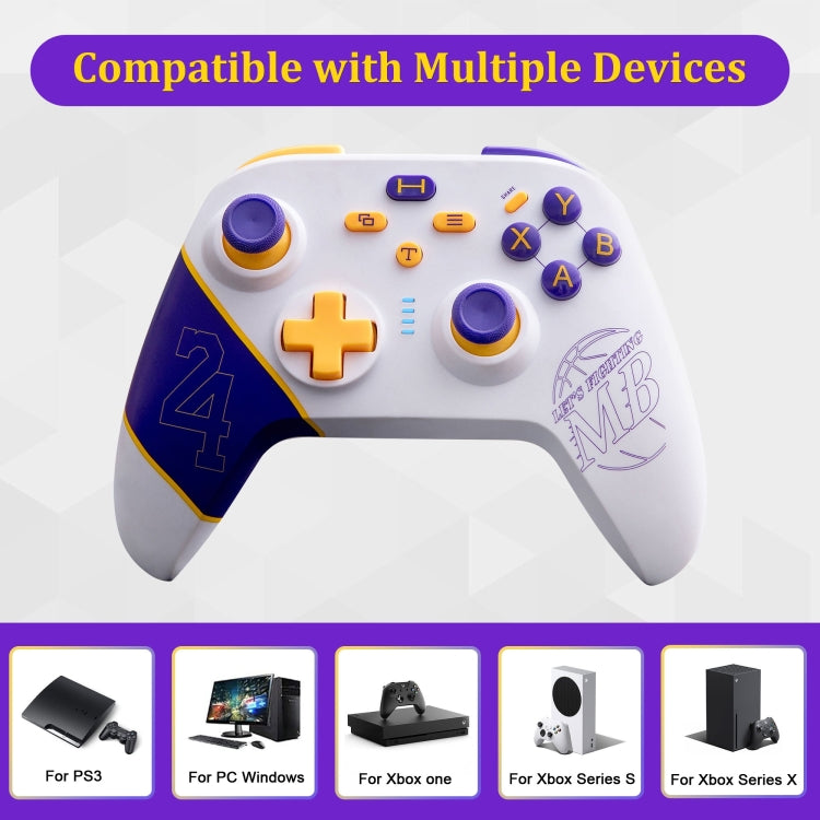 N2 Wireless 2.4G Controller Gamepad For XBOX One/One S/One X/Series S/Series X/PC Windows, Black, White, Comic Boy