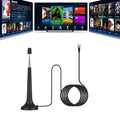 Extended Radio Antenna With Magnetic Base TV Adapting F-Connector FM Regulatory TV Radio Antenna
