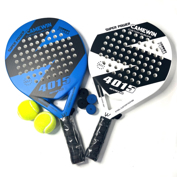 CAMEWIN 4015 Carbon Fiber Beach Tennis Racket Soft EVA Face Tennis Paddle
