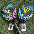 CAMEWIN 3K Carbon Fiber Beach Tennis Racket Soft EVA Tennis Paddle