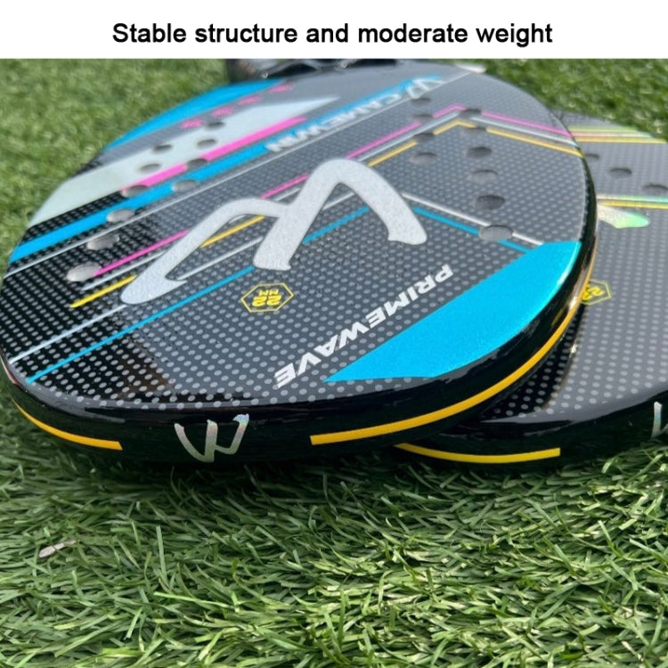 CAMEWIN 3K Carbon Fiber Beach Tennis Racket Soft EVA Tennis Paddle