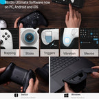 8BitDo For Switch / PC NS Version Wireless Bluetooth Gaming Controller, Wireless Bluetooth (White), Wireless Bluetooth (Black)