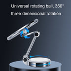 Dashboard Magnetic Navigation Foldable Universal Car Phone Holder, Y82 Black, Y82 Silver