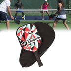 CAMEWIN  Carbon Fiber Pickleball Racket Set Include 2 Paddles+4 Balls+4 Hand Glue+1 Cover Bag