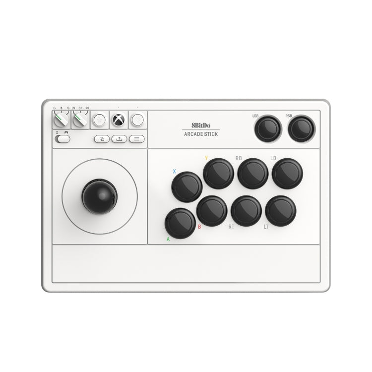 8Bitdo Wireless 2.4G Arcade Stick For XBOX Series X / S / XBOX One / Windows 10, 2.4G (White), 2.4G (Black)
