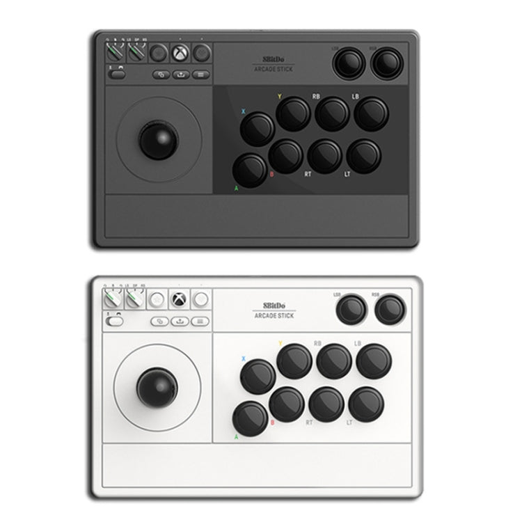 8Bitdo Wireless 2.4G Arcade Stick For XBOX Series X / S / XBOX One / Windows 10, 2.4G (White), 2.4G (Black)