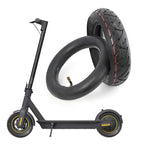 10 X 2.5 Inflatable Inner Tire + Outer Tire Kit  For Ninebot MAX G30 10-Inch Scooter, For Ninebot MAX G30