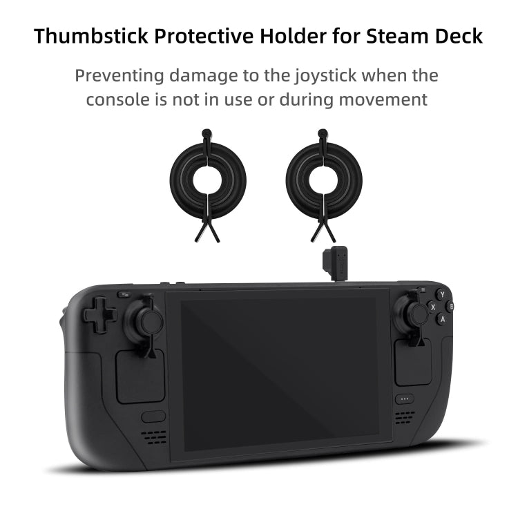 JYS JYS-SD015 8pcs/set Raptor Protective Kit With Bracket For Switch / Switch OLED / Switch Lite / Steam Deck