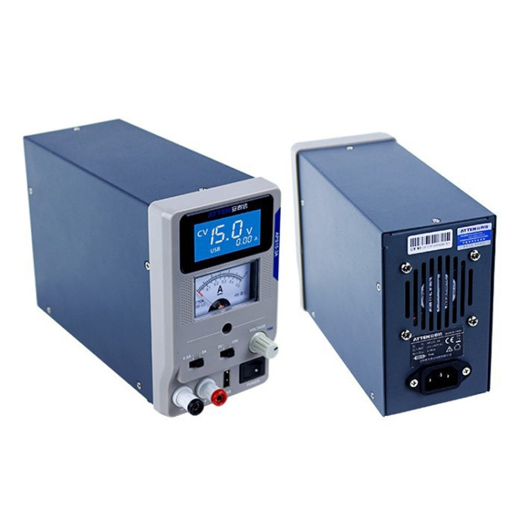 USB Digital Variable Adjustable Laboratory DC Power Supply For Mobile Repair, EU Plug, ATTEN APS22-5A 22V 5A