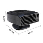 Car Heater Defrost Snow Melt Defogger Wlectric Heater, 12V, 24V