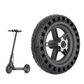 For Xiaomi M365 Electric Scooter 8.5-inch Rear Wheel  Solid Shock-absorbing Honeycomb Tire with Hub, 8.5-inch