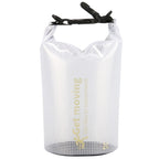 2L Outdoor Translucent Waterproof Bag Beach Rafting Swimming Bag, without Strap, with Strap