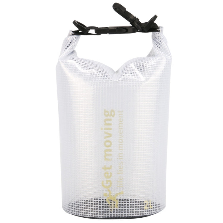 2L Outdoor Translucent Waterproof Bag Beach Rafting Swimming Bag, without Strap, with Strap