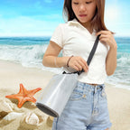 2L Outdoor Translucent Waterproof Bag Beach Rafting Swimming Bag, without Strap, with Strap