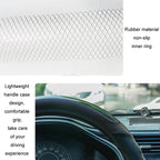 38cm Microfiber Leather Sports Colorful Car Steering Wheel Cover, Black, Blue, Green, Red, Pink, Orange, Brown