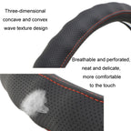 Leather Truck Steering Wheel Cover, 40cm, 42cm, 45cm, 47cm, 50cm