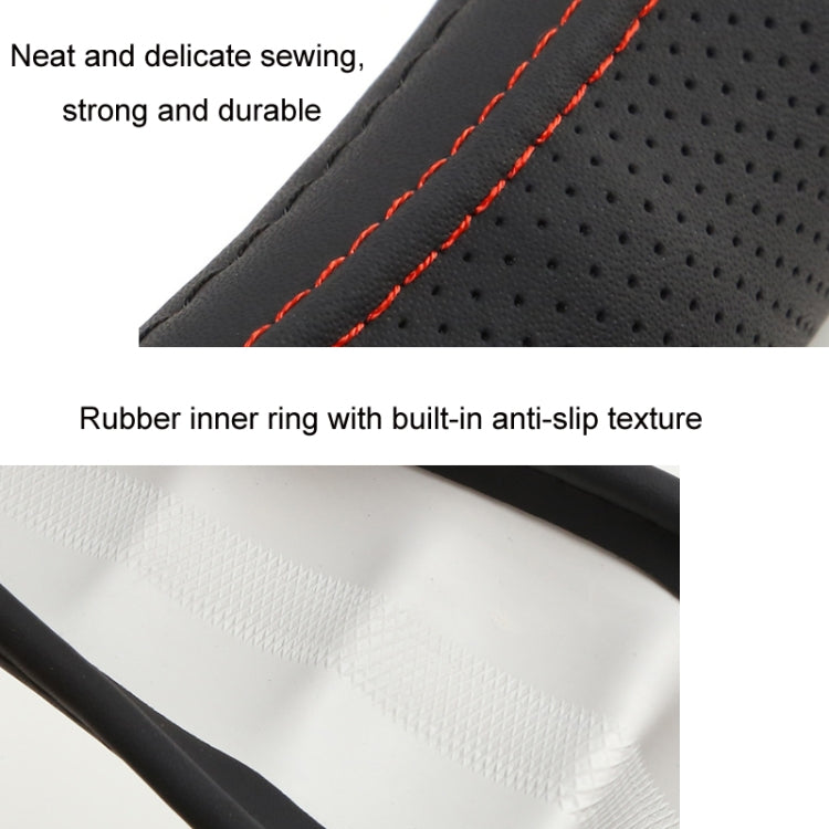 Leather Truck Steering Wheel Cover, 40cm, 42cm, 45cm, 47cm, 50cm