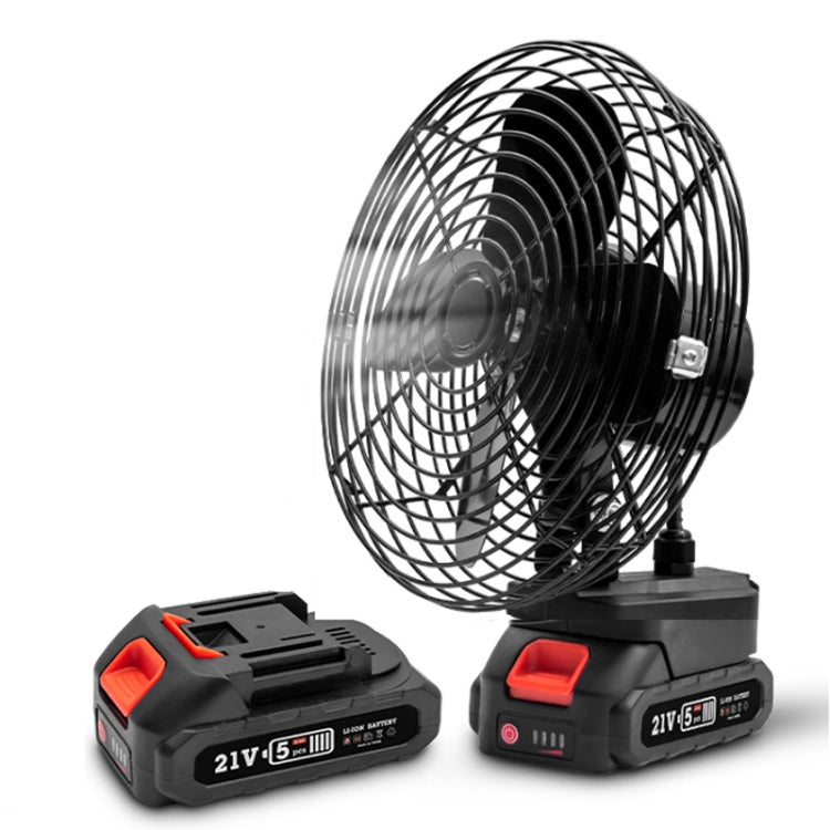 HILDA Portable Powerful Fan Outdoor Hair Dryer, With EU Plug Adaptor, 6 inch With 1 Battery (1500mAh), 6 inch With 2 Battery (1500mAh), 6 inch With 1 Battery (3000mAh), 6 inch With 2 Battery (3000mAh), 8 inch With 1 Battery (1500mAh)                   ...