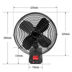 HILDA Portable Powerful Fan Outdoor Hair Dryer, With US Plug Adaptor, 6 inch With 1 Battery(1500mAh), 6 inch With 2 Battery(1500mAh), 6 inch With 1 Battery(3000mAh), 6 inch With 2 Battery(3000mAh), 8 inch With 1 Battery(1500mAh)                        ...