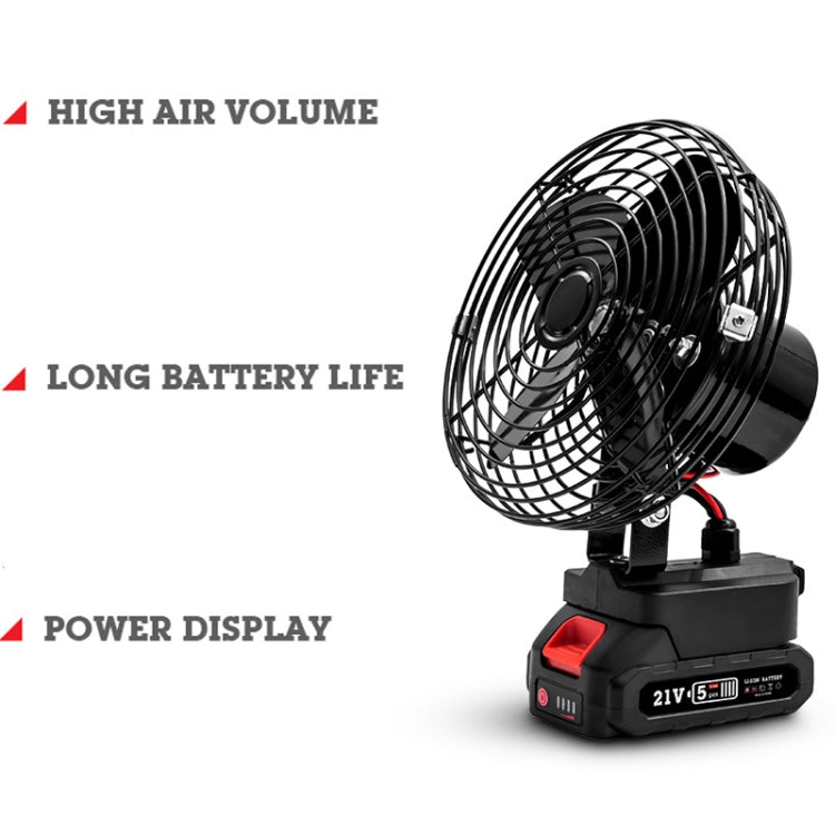 HILDA Portable Powerful Fan Outdoor Hair Dryer, With US Plug Adaptor, 6 inch With 1 Battery(1500mAh), 6 inch With 2 Battery(1500mAh), 6 inch With 1 Battery(3000mAh), 6 inch With 2 Battery(3000mAh), 8 inch With 1 Battery(1500mAh)                        ...