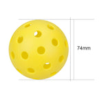 LEIJIAER 40 Holes Luminous Pickleball Outdoor Plastic Hole Ball