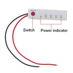 Lithium Battery Power Display Board Iron Phosphate Indicator Board, 2S 8.4V Lithium Battery, 3S 12.6V Lithium Battery, 4S 14.4V Iron Phosphate, 4S 16.8V Lithium Battery