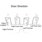 C87 Automatic Fingerprint Lock Entry Door Password Smart Lock, C87 Black