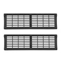 1pair Car Under-seat Vent Protection Cover Decoration Accessories, For Tesla Model Y, For Tesla Model 3