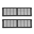 1pair Car Under-seat Vent Protection Cover Decoration Accessories, For Tesla Model Y, For Tesla Model 3