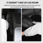 For Tesla Model Y / 3 Center Side Storage Box Side Organizer Saddle Box Interior Modification Accessories, Center Side Storage Box