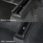 4pcs /Set For Tesla Model Y / 3 Seat Slide Anti Kick Plug Pulley Protective Cover Interior Modification Accessories