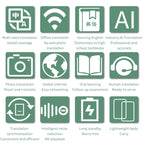 2.88-inch HD Screen WiFi Translator 139 Languages Voice Translator Photo Recording Translator Pen