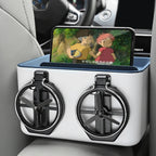 Car Multifunctional Water Cup Holder Armrest Box Paper Box