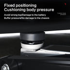 For Tesla Model Y / 3 Jack Underbody Shock Absorbing Rubber Mat, 4 pcs /Pack+Storage Bag, Single Pad