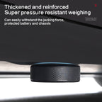 For Tesla Model Y / 3 Jack Underbody Shock Absorbing Rubber Mat, 4 pcs /Pack+Storage Bag, Single Pad