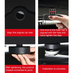 For Tesla Model Y / 3 Jack Underbody Shock Absorbing Rubber Mat, 4 pcs /Pack+Storage Bag, Single Pad