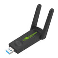 1300Mbps Wireless Network Card Gigabit Dual Band 5G Driverless Computer USB Network Card, 600m, 1300m