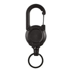 Flexible Climbing Backpack Buckle Retractable Pull Badges Reel Sports Keychain, Flexible