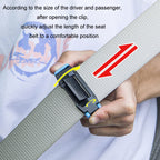 SHUNWEI 1pair Car Safety Belt Limiter Anti-Stranglehold Clip