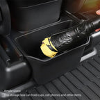 For Tesla Model Y Garbage Can Bin Accessories Rear Center Console Storage Box Organizer, White, Black