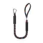 Pier Stainless Steel Clamp Boat Rope Accessories PWC Built-In Buffer Kayak Mooring Cable, Black, Black Blue Red, Blue White Black