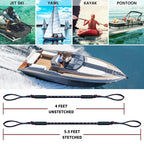 Marina Yacht Elastic Rubber Elastic Rope Motorboat Mooring Anchor Rope