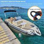 Marina Yacht Elastic Rubber Elastic Rope Motorboat Mooring Anchor Rope