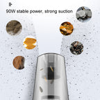 Powerful Portable Car Handheld Vacuum Cleaner, Wired, Wireless