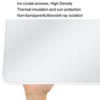 For Tesla Model Y Ice Crystal Sunshade Car Roof Front And Rear Sunroof Shade, 2pcs /Set, 3pcs /Set, 4pcs /Set, 5pcs /Set