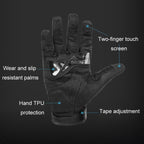 SOMAN Motorcycle Riding Anti-fall Breathable Anti-slip Carbon Fiber Gloves, M, L, XL, XXL