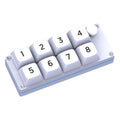 MKESPN Shortcut Macro Defined Wired Samll Keypad Single Handed Gaming Keyboard, MKESPN K806 (White, MKESPN K806 (Black), MKESPN K806 (Transparent)