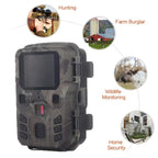24MP+1296P WIFI+Bluetooth Infrared Night Vision Tracking Hunting Camera, WiFi301