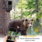 24MP+1296P WIFI+Bluetooth Infrared Night Vision Tracking Hunting Camera, WiFi301