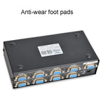 FJGEAR FJ-2008 VGA Splitter 1 In 8 Out Computer Vedio Output Splitter, EU Plug, FJ-2008 EU Plug